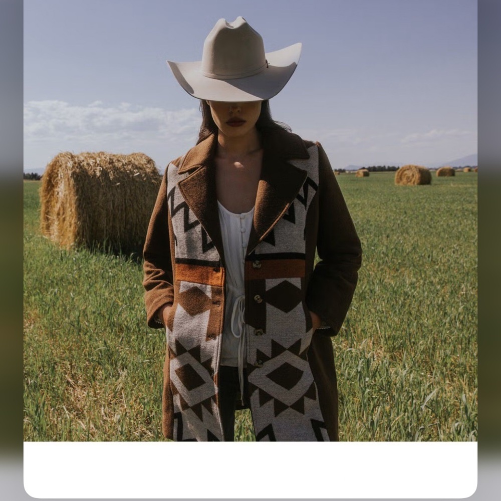Idyllwind Winton Southwestern Print Coat